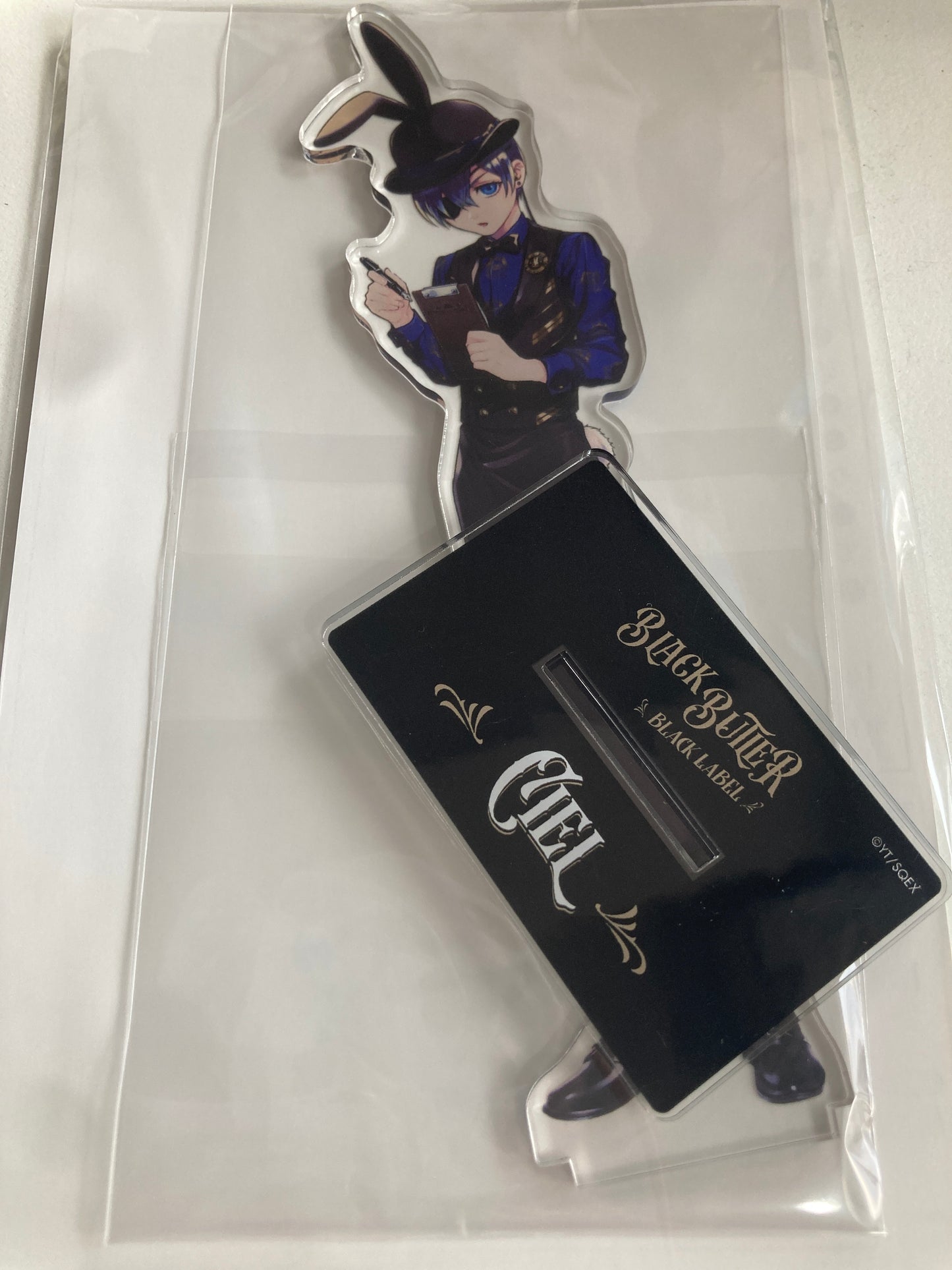 「黒執事 Black Label」ビッグアクリルスタンド シエル Cafe & Shop Edition(池袋)