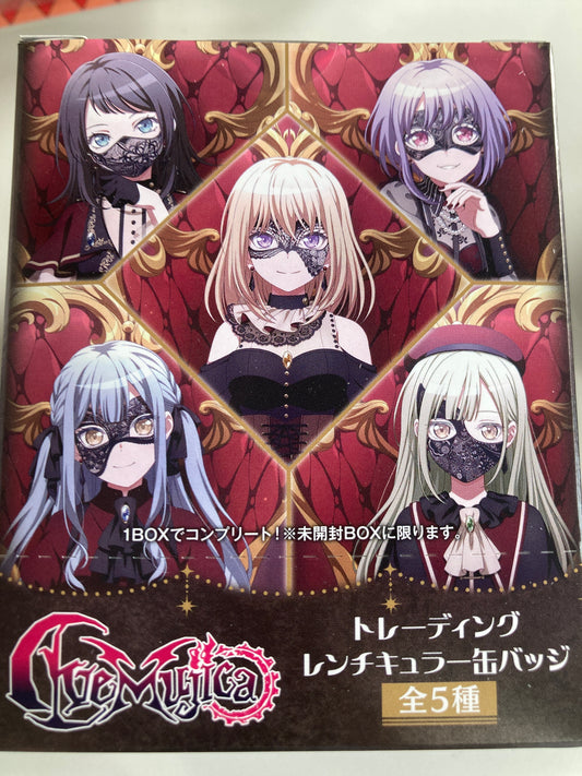 BanG Dream!　トレーディングレンチキュラー缶バッジ 玉座 ver. (池袋)