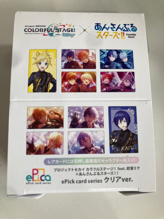 プロジェクトセカイ カラフルステージ！ feat. 初音ミク × あんさんぶるスターズ！！ ePick card series クリアver.(池袋)