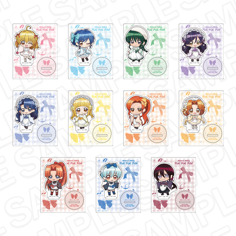 【popup 限定】マーメイドメロディーぴちぴちピッチ アクリルスタンド(ブラインド) 和装メイド デフォルメ ver.(池袋)