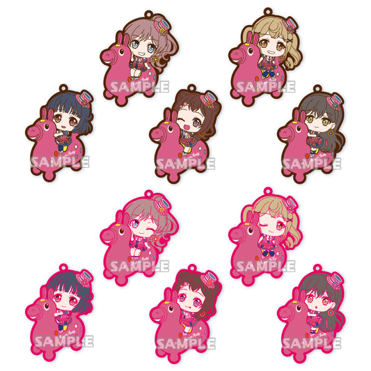 バンドリ！ ガールズバンドパーティ！ トレーディングラバーストラップ　ロディver.　Poppin'Party