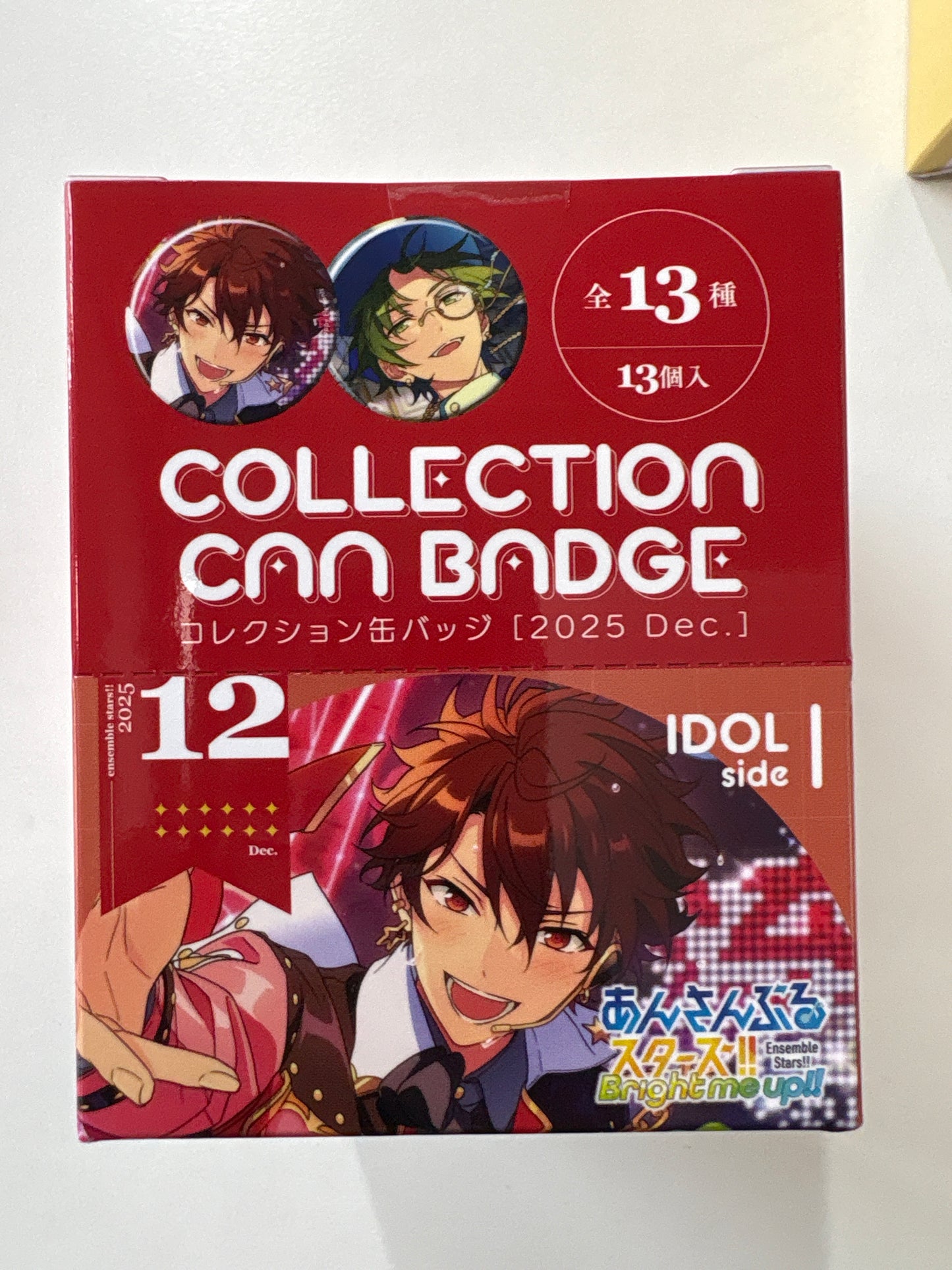 あんさんぶるスターズ！！Bright me up!! コレクション缶バッジ［2025 Dec.］-Idol Side- (池袋)