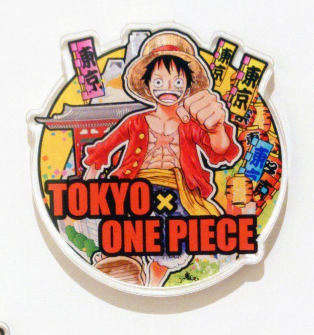 ワンピースジャンプショップLimited to Tokyo アクリルマグネットルフィ