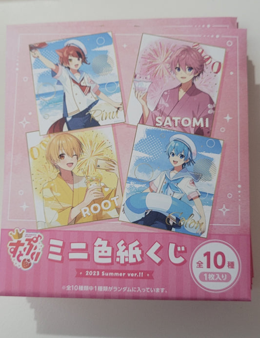 (すとろべりーぷりんす/セーラー服) すとぷり ミニ色紙.(2023 Summer ver.!!) tcs