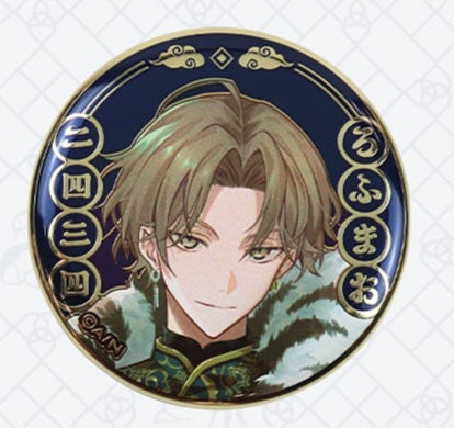 にじさんじ ROF-MAO 四神モチーフグッズ 加賀美ハヤト メタル缶バッジ can badge