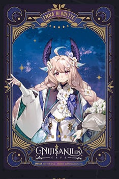 NIJISANJI EN星夜系列 厚亞克力掛件 Enna Alouette款