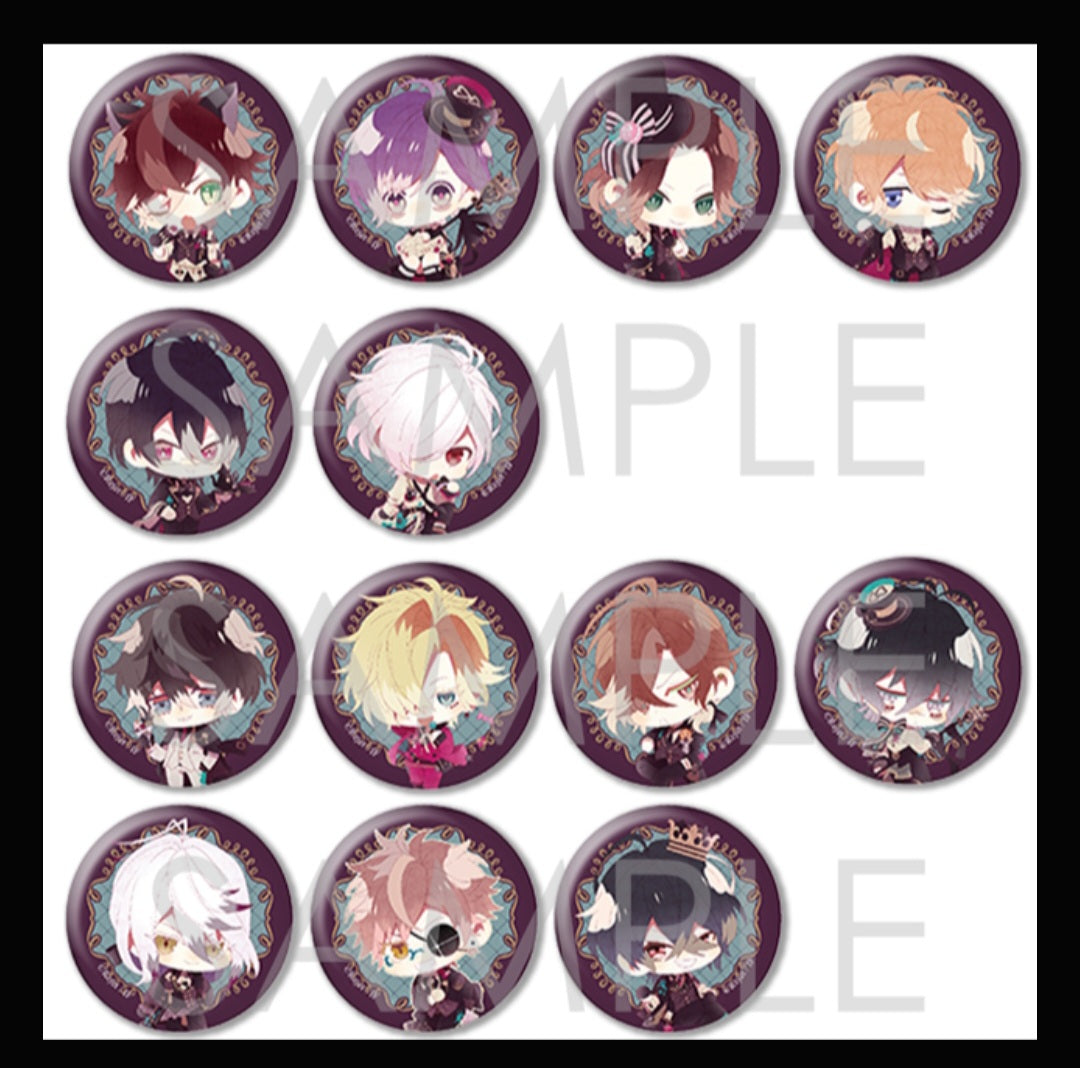 DIABOLIK LOVERS ちびっこヴァンパイア くらしっくびたーすいーつ 缶バッジDiabolik lover tcb