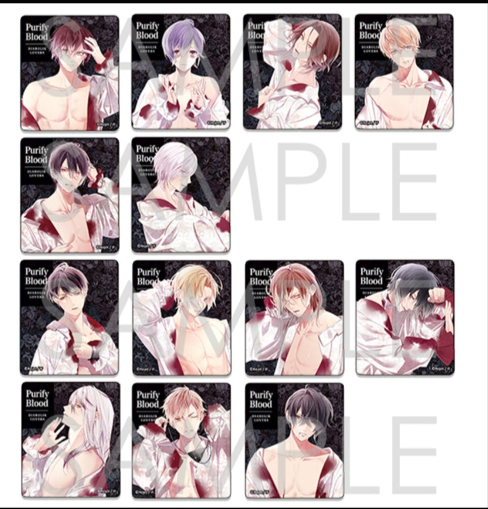 DIABOLIK LOVERS Purify Blood アクリルブロック Diabolik lover as.