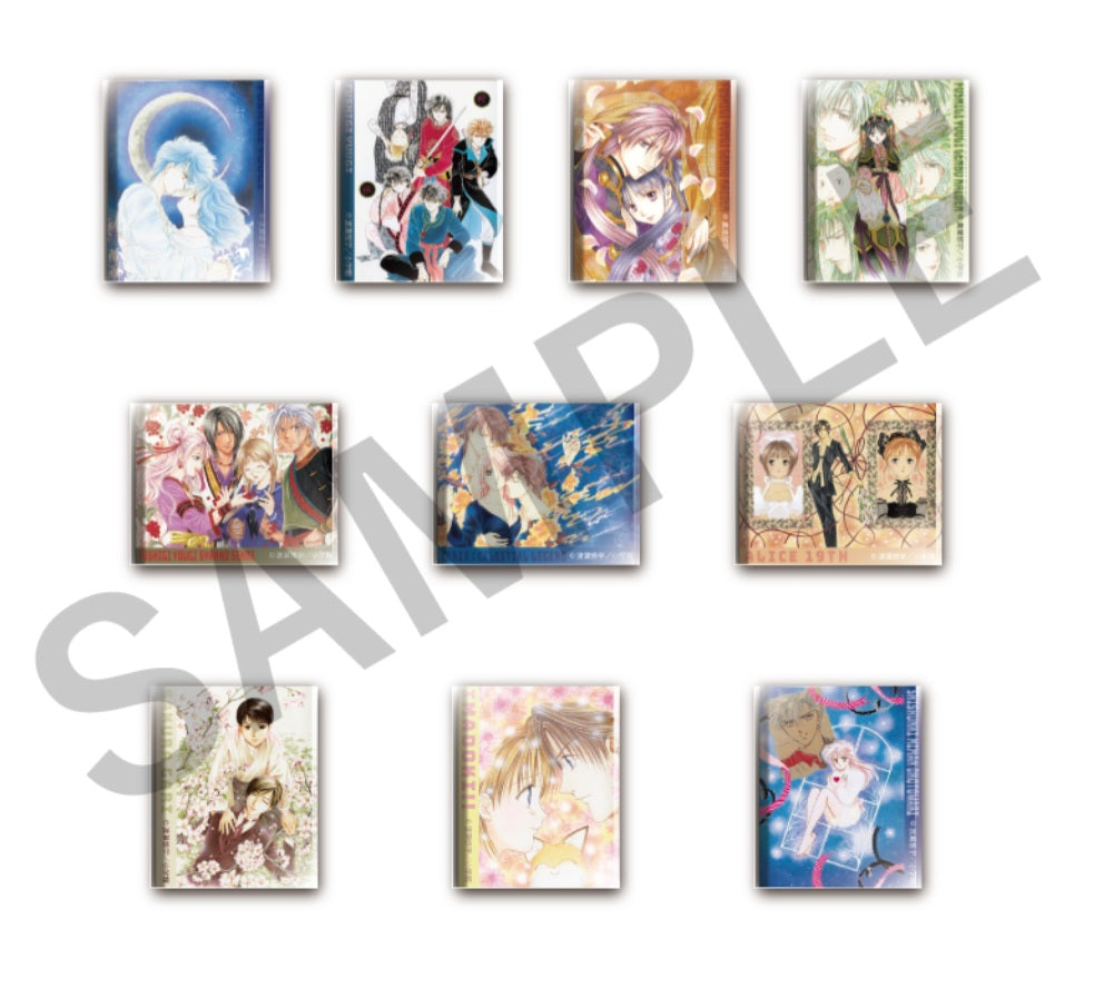 ふしぎ遊戯原画展　トレーディング アクリルマグネット （全10種）