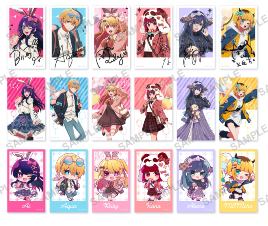 （【推しの子】輝きと影展限定）推しの子 ミニブロマイドコレクション Exhibition ver.2