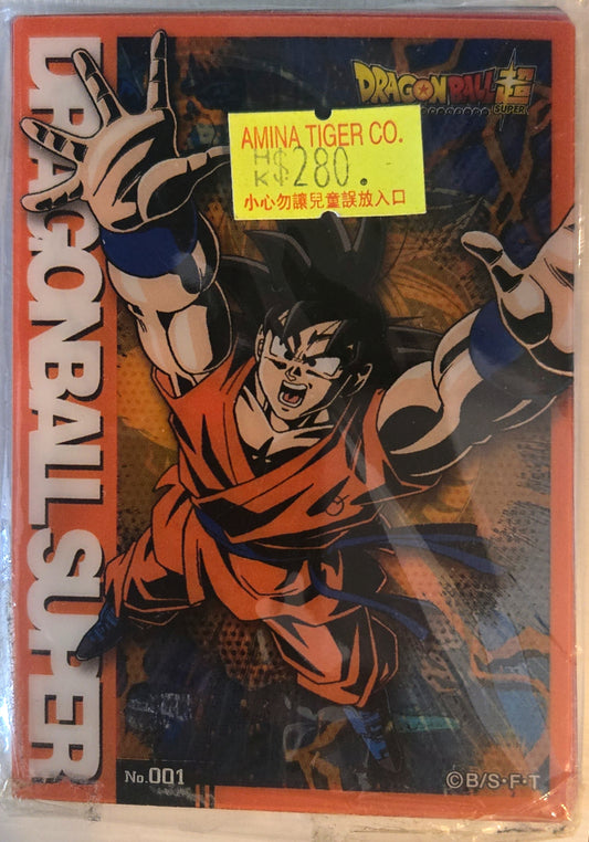七龍珠超收藏卡 No.001 -set Dragon Ball Super,池袋