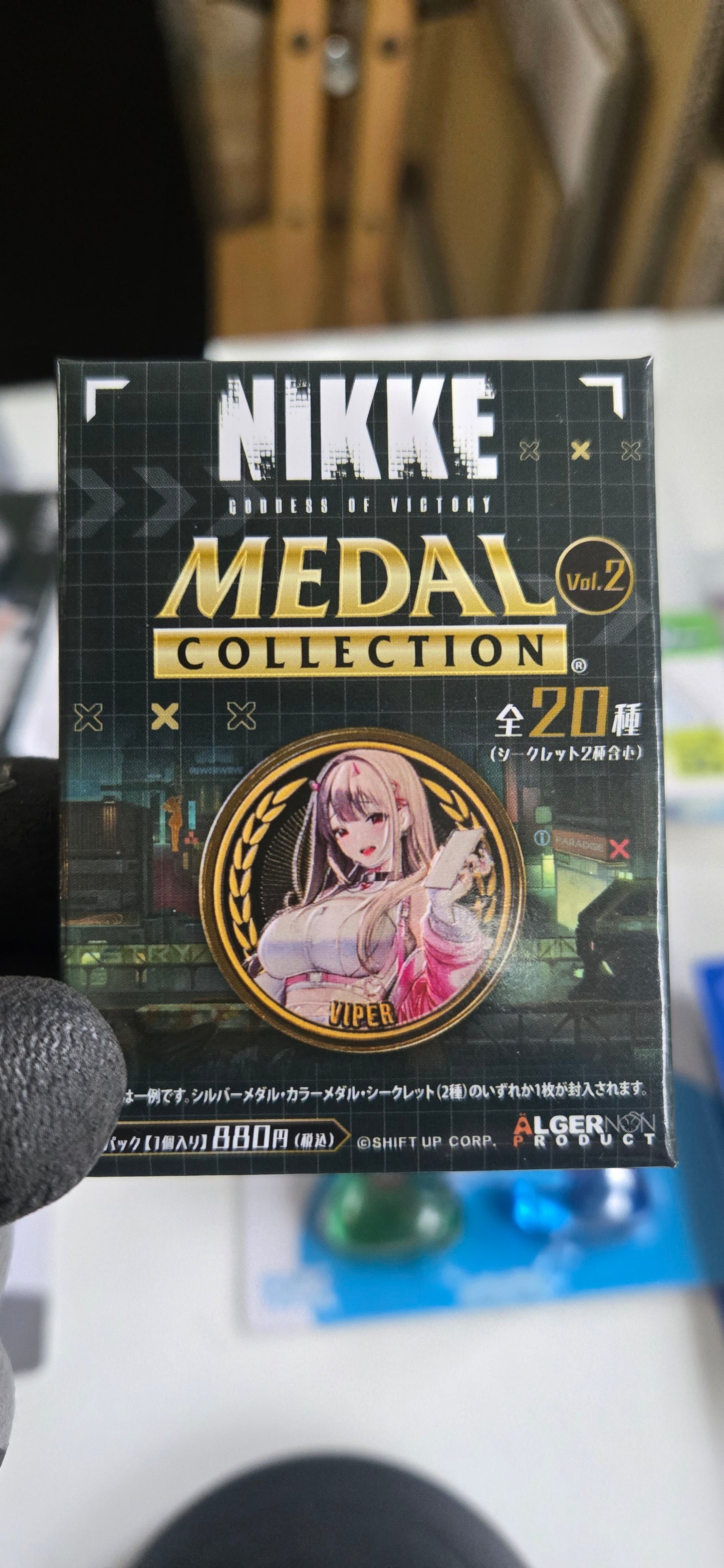 NIKKE MEDAL COLLECTION Vol.2 全20種 金屬紀念章 (勝利女神 NIKKE)池袋