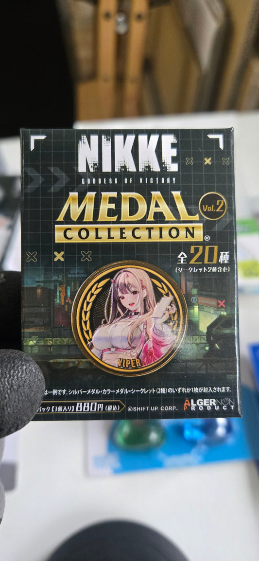 NIKKE MEDAL COLLECTION Vol.2 全20種 金屬紀念章 (勝利女神 NIKKE)池袋