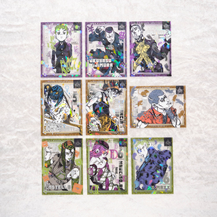 【THE★JOJO WORLD限定】 原作『ジョジョの奇妙な冒険』 クリアステッカーコレクション Vol.2 ＜B＞ （池袋）