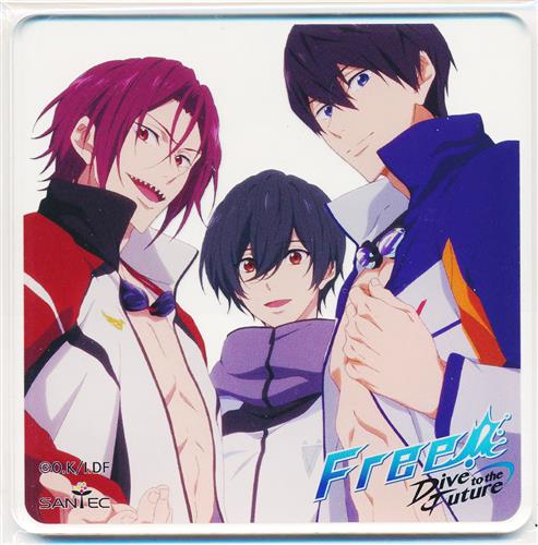 Free!-Dive to the Future- アクリルコースター Sports wear Ver 松岡凛&桐嶋郁弥&七瀬遙
