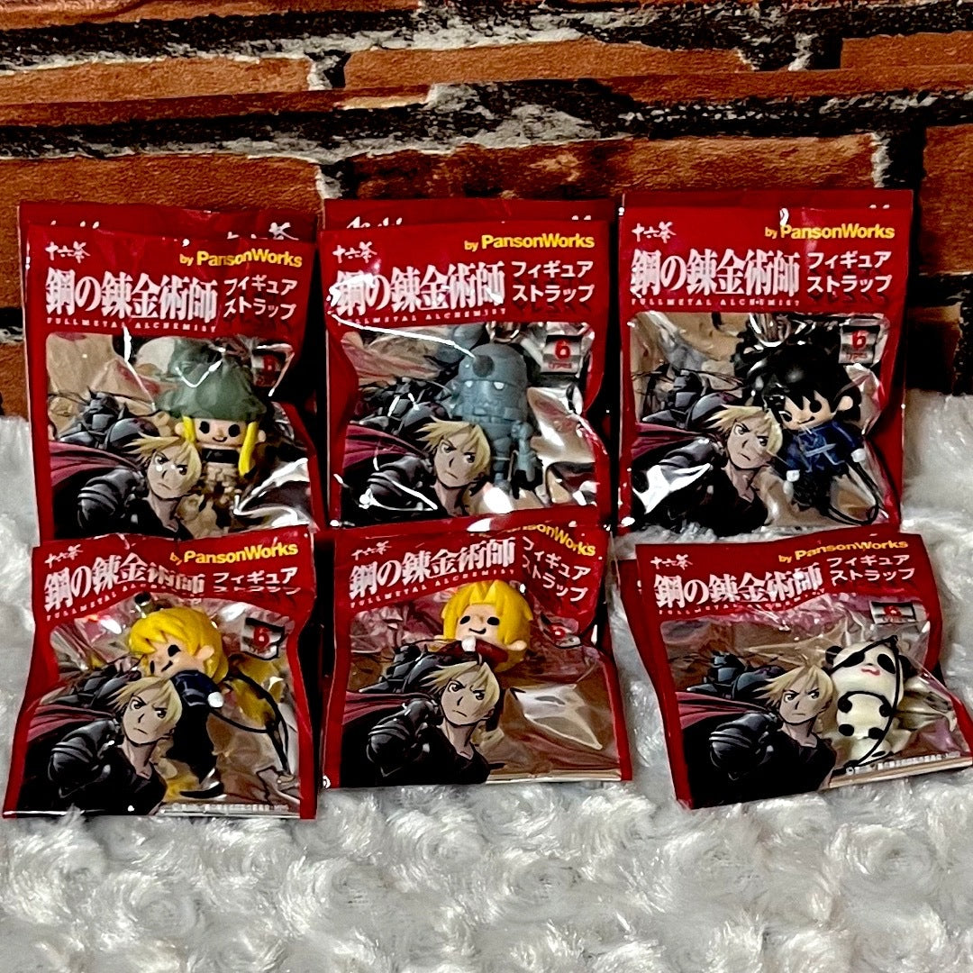 鋼の錬金術師 Fullmetal Alchemist フィギュアストラップ （全6種）