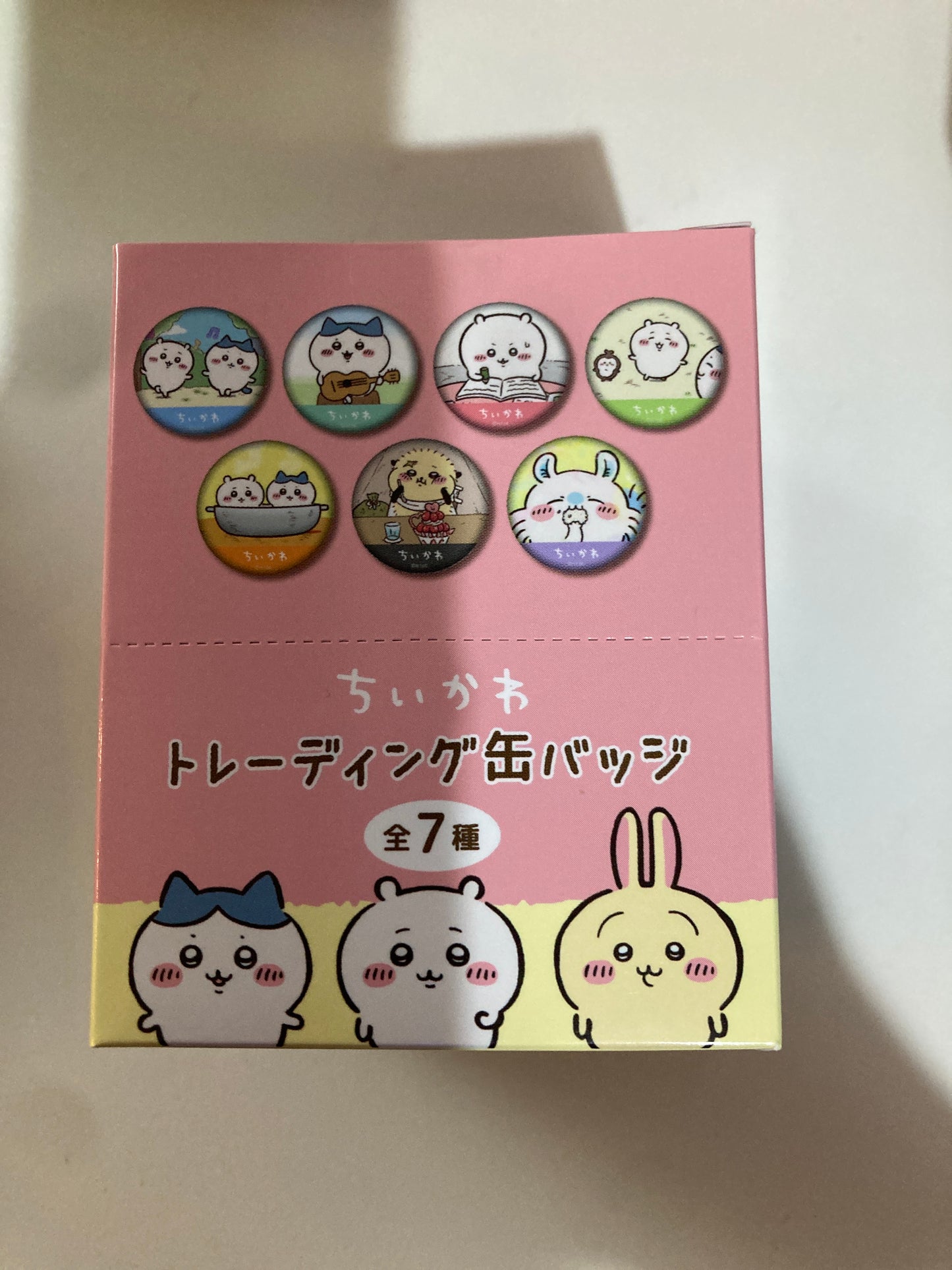 (FUJI TV Shop限定)アニメ『ちいかわ』 トレーディング缶バッジ(全7種)