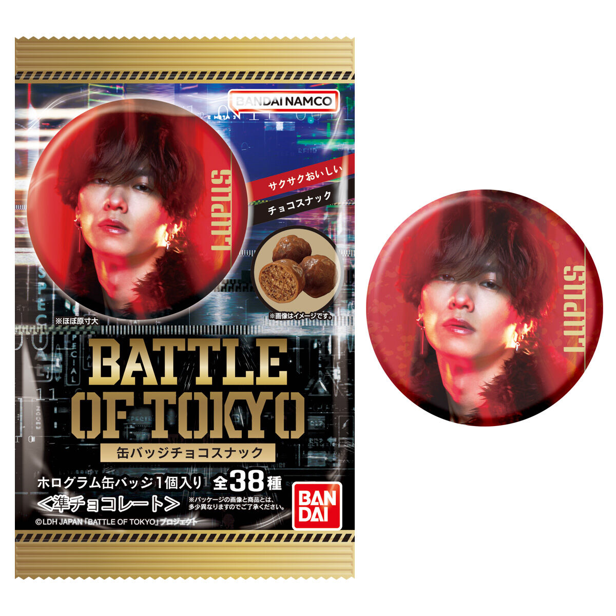 BATTLE OF TOKYO 缶バッジチョ tcb