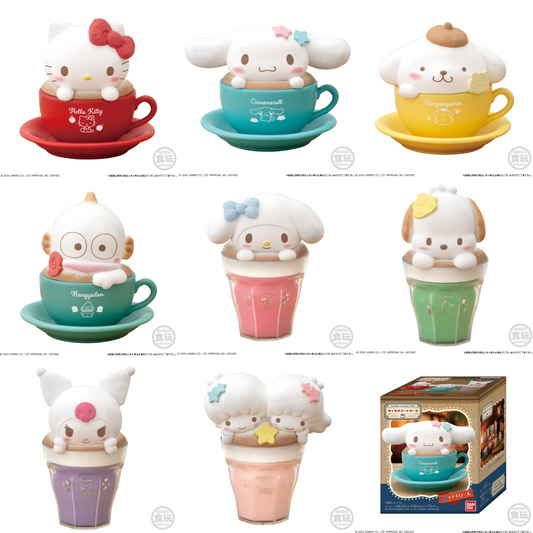 Fullset (全8種) キャラテアートケース サンリオキャラクターズ