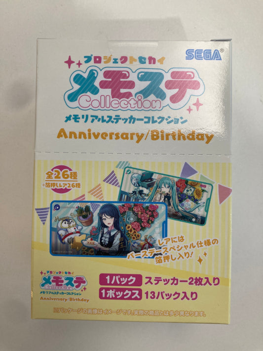 プロジェクトセカイ カラフルステージ！ feat. 初音ミク Anniversary/Birthdayイラスト2022-2023 メモステコレクション（全26種+26種）  (池袋)