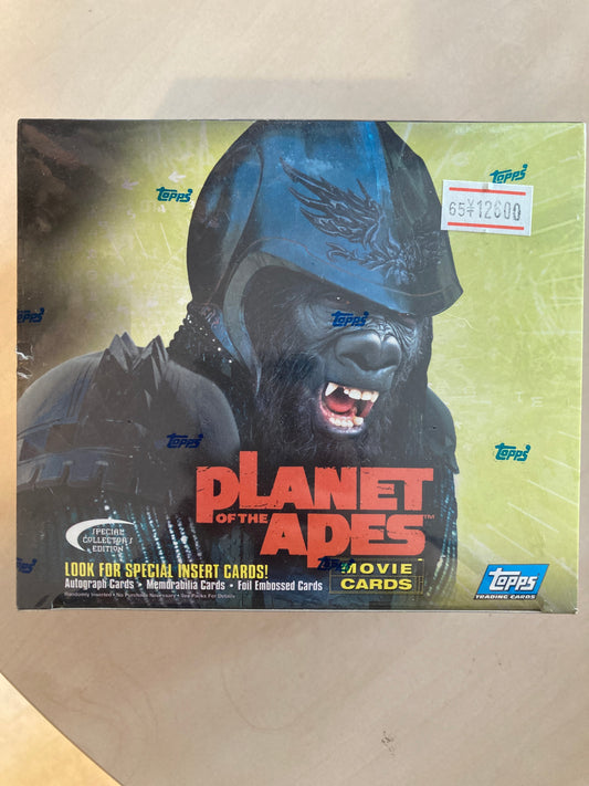 Planet of The Apes 映画トレーディングカード - 密封されたホビーボックス (池袋)