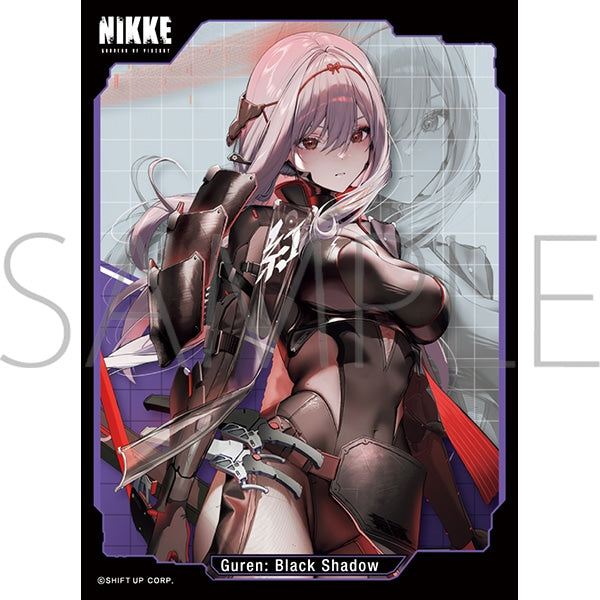 (咭套)(MOVIC) きゃらｽﾘｰﾌﾞﾏｯﾄ 勝利の女神:NIKKE「紅蓮:ﾌﾞﾗｯｸｼｬﾄﾞｳ」(No.MT2058)