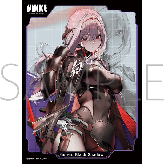 (咭套)(MOVIC) きゃらｽﾘｰﾌﾞﾏｯﾄ 勝利の女神:NIKKE「紅蓮:ﾌﾞﾗｯｸｼｬﾄﾞｳ」(No.MT2058)