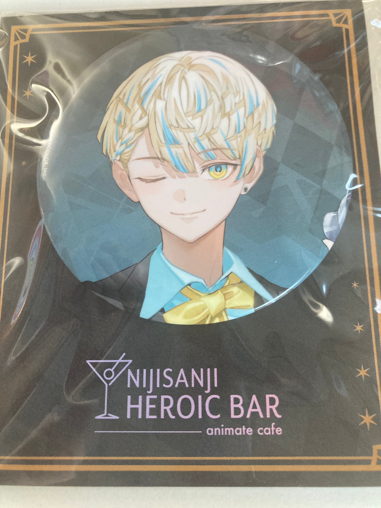 【Animate Cafe】にじさんじ（HEROES） 台紙付きBIG缶バッジ 緋八マナ(池袋)