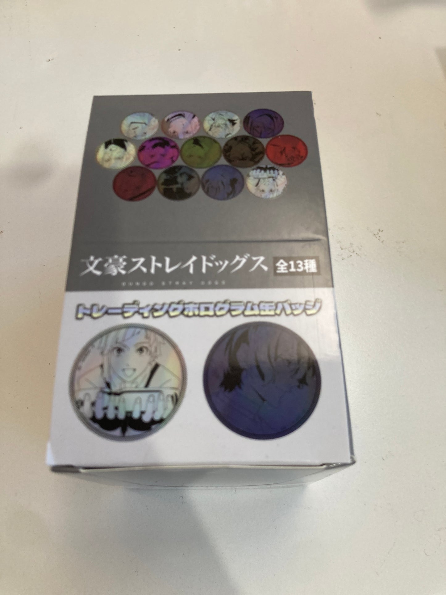 文豪ストレイドッグス トレーディングホログラム缶バッジ