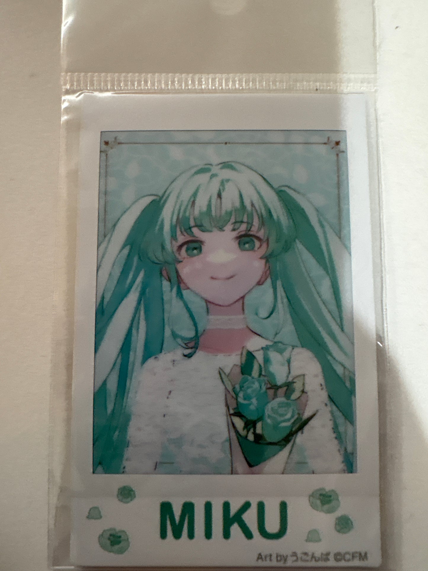 初音ミクシリーズ チェキプリント／初音ミク　パーティードレス　Art by うごんば (池袋)