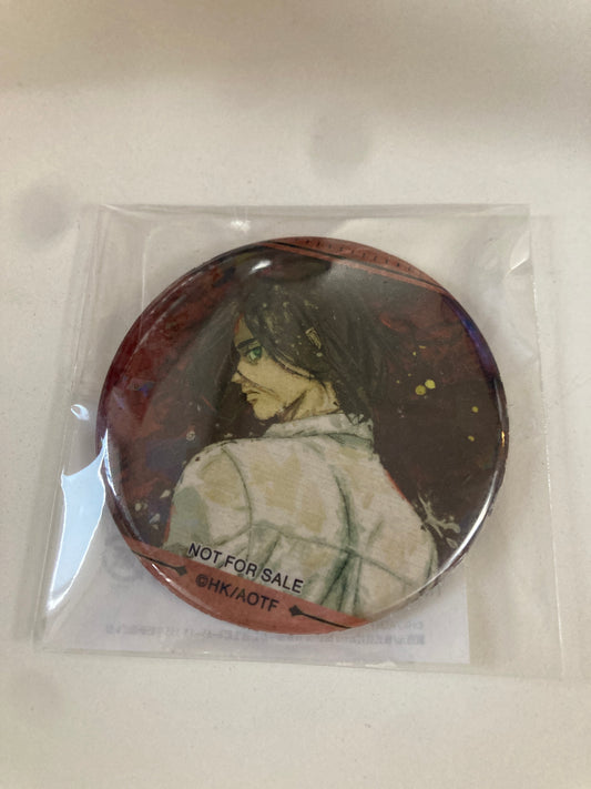 【AmiAmi限定】BOX特典:「エレン」進撃の巨人  戦う背中ver.トレーディング grunge CANVAS ホログラム缶バッジ(池袋)(池袋)