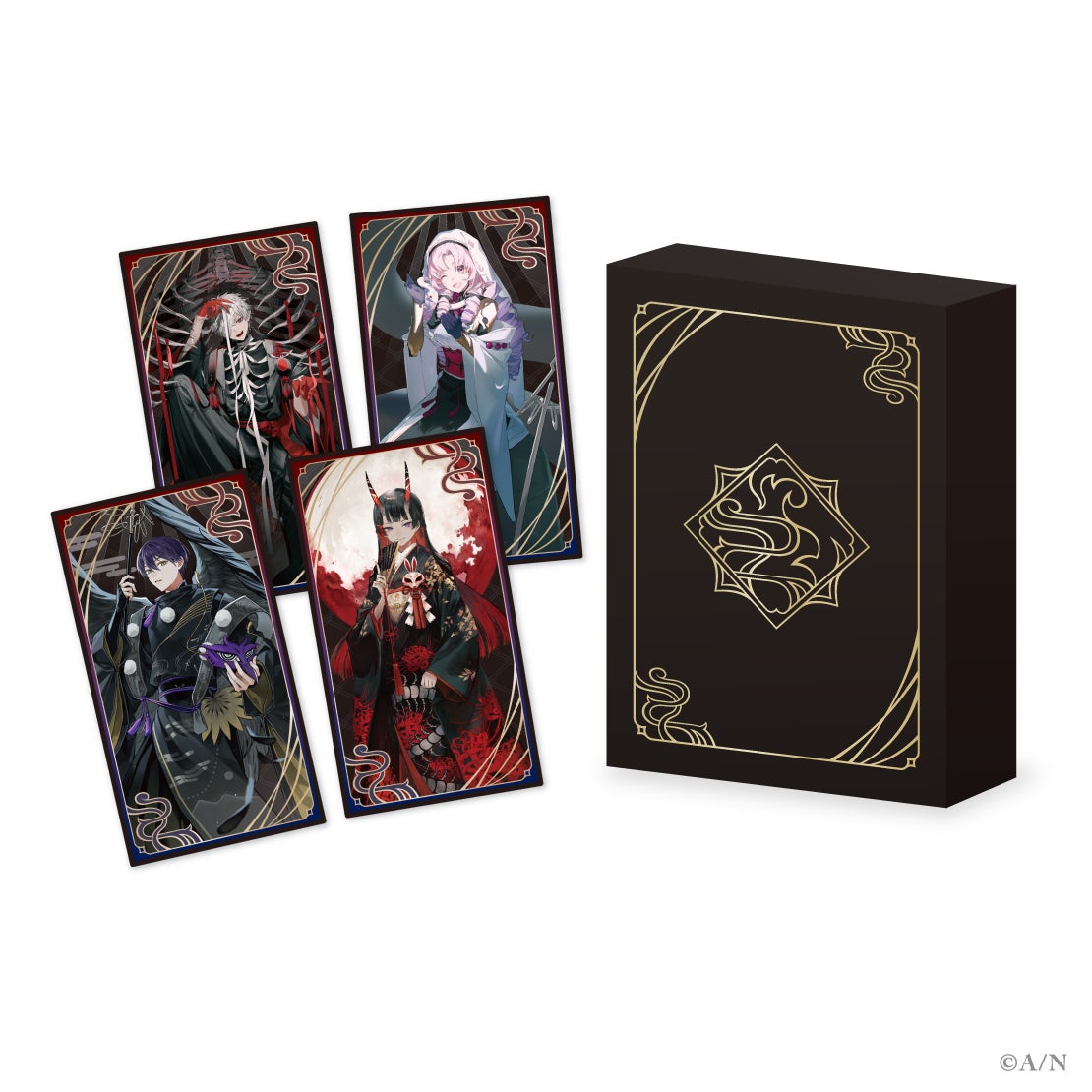 「にじさんじ妖怪万化」お札風カードセット 彩虹社tcs box set