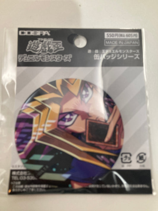 遊☆戯☆王デュエルモンスターズ 描き下ろし 闇遊戯 缶バッジ 最強の決闘者達Ver. (池袋)