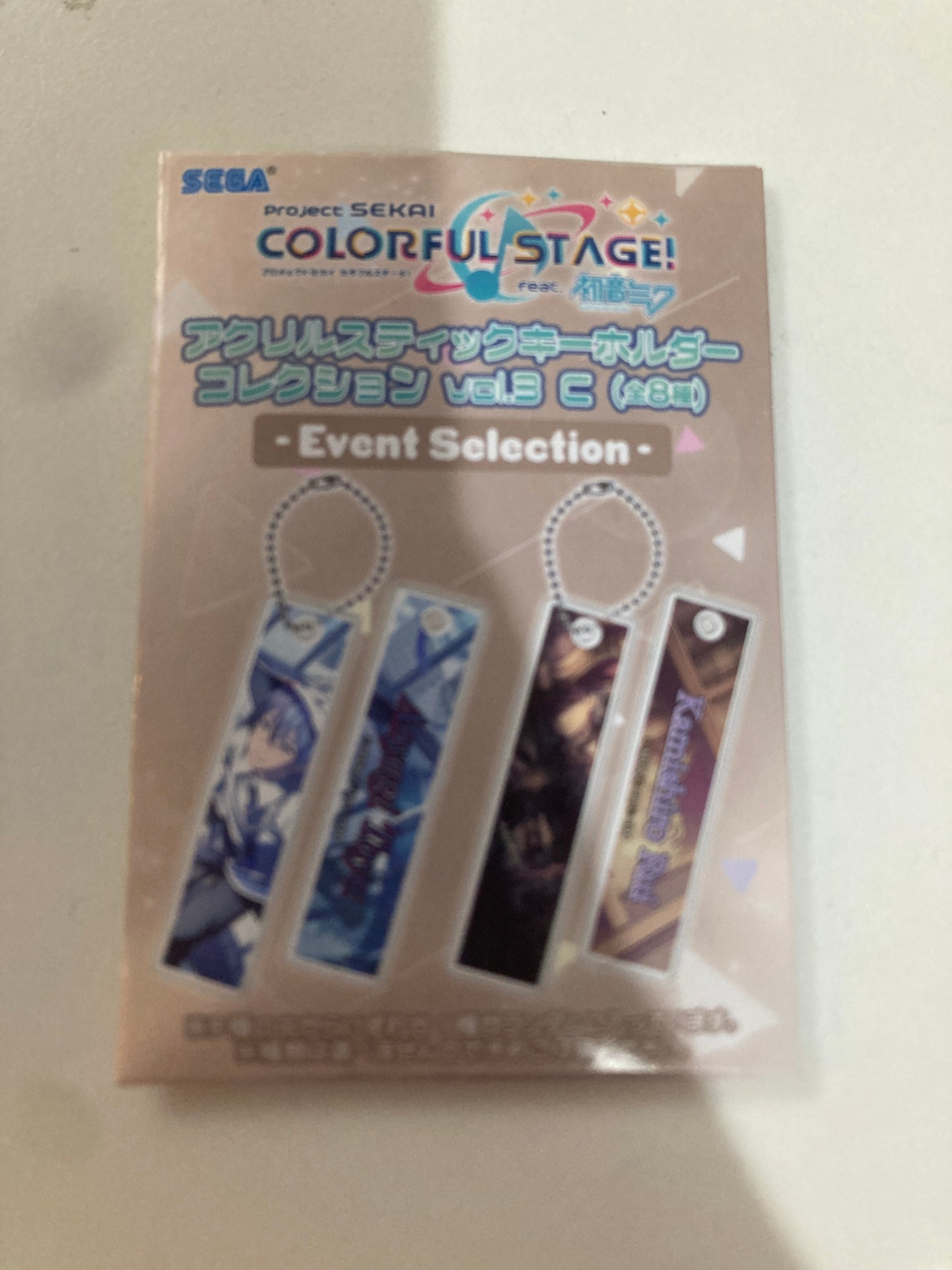 プロジェクトセカイ カラフルステージ！ feat. 初音ミク アクリルスティックキーホルダーコレクション vol.3 C（全8種）(池袋)