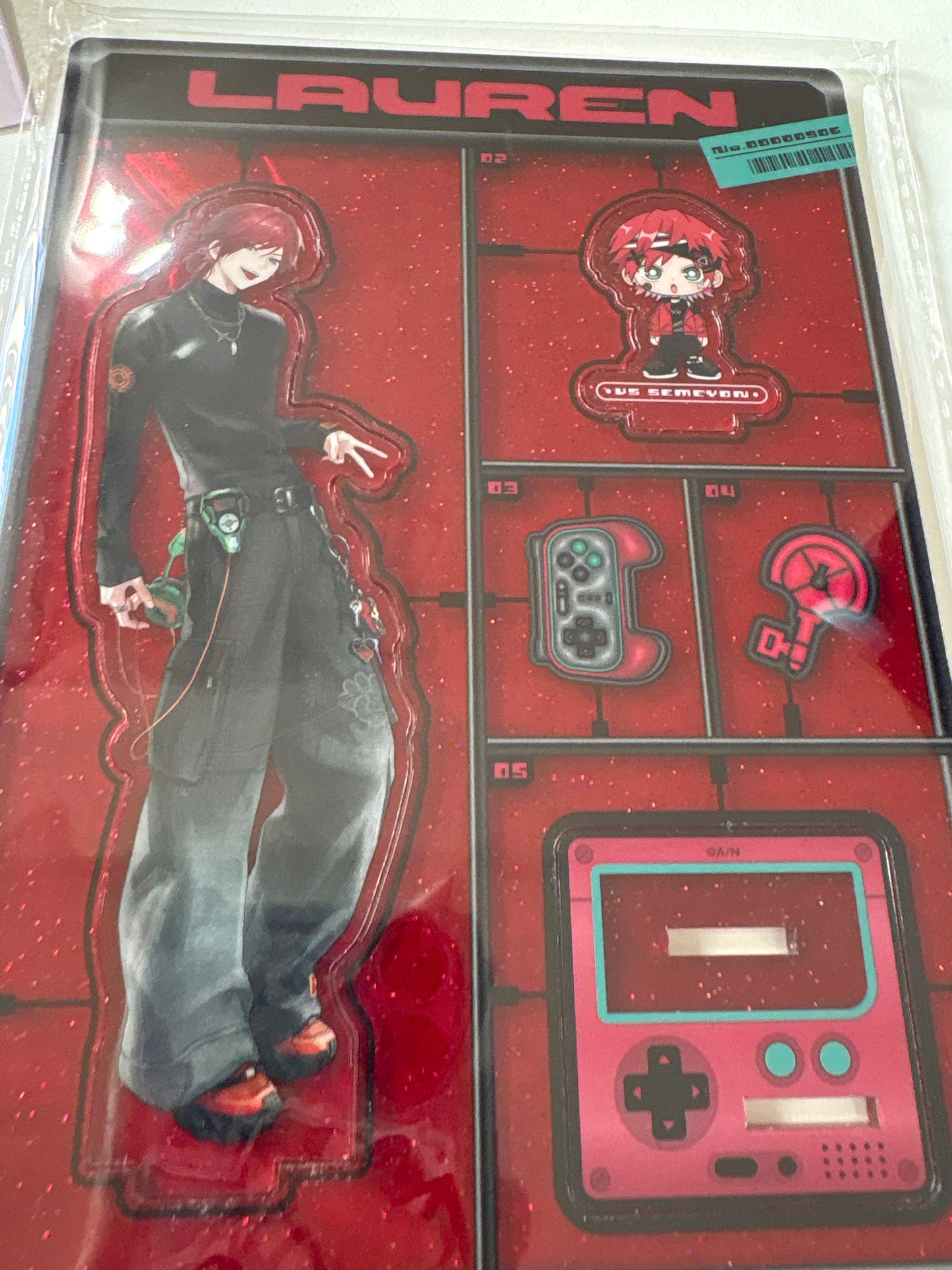 【VSせめよん】にじさんじ グリッターアクリルスタンド ローレン・イロアス(池袋)