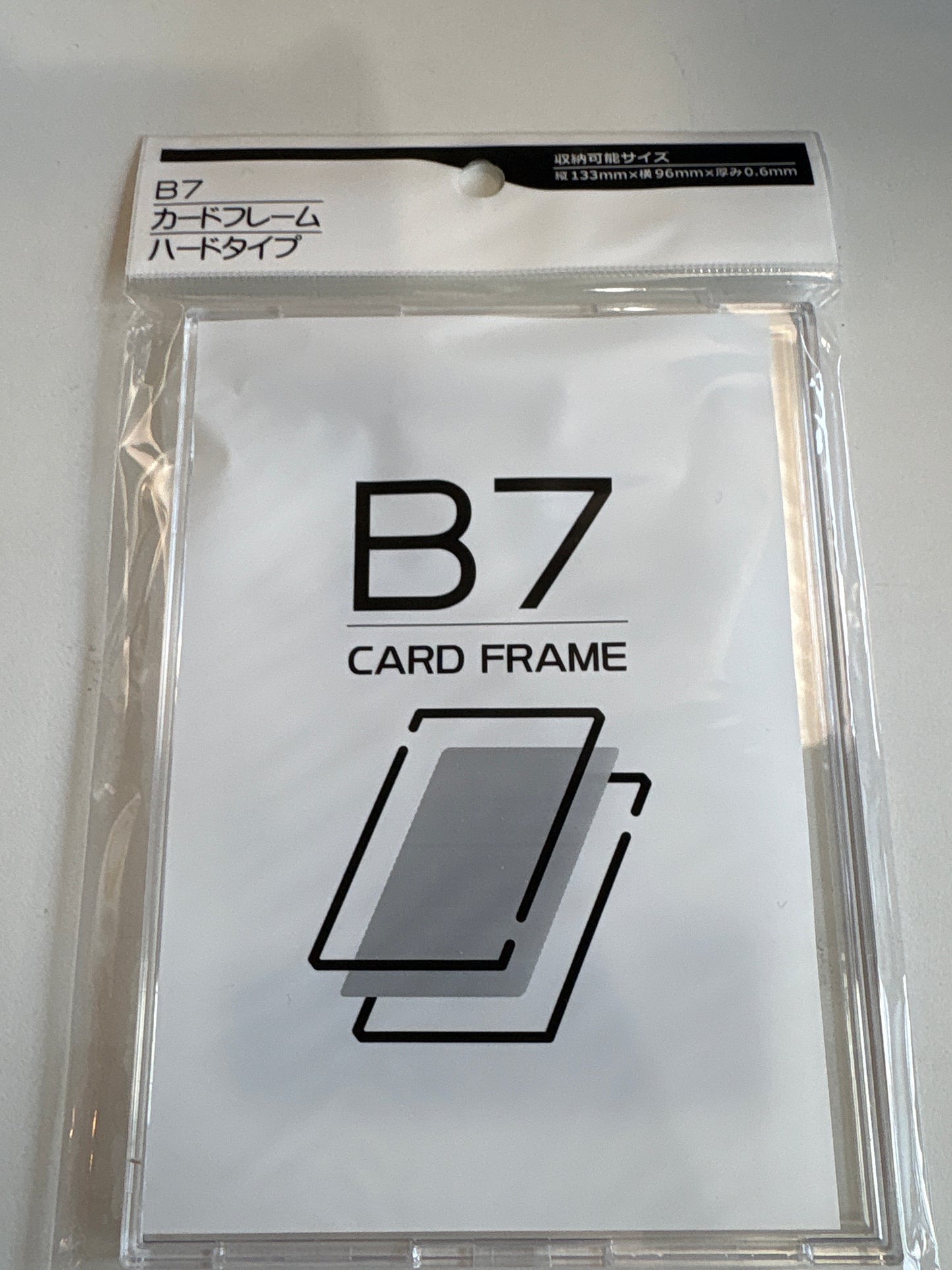 Ｂ７カードフレーム　ハードタイプ 池袋Cando