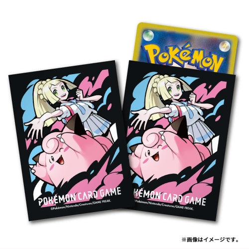 ポケモンカードゲーム デッキシールド リーリエ＆ピッピ