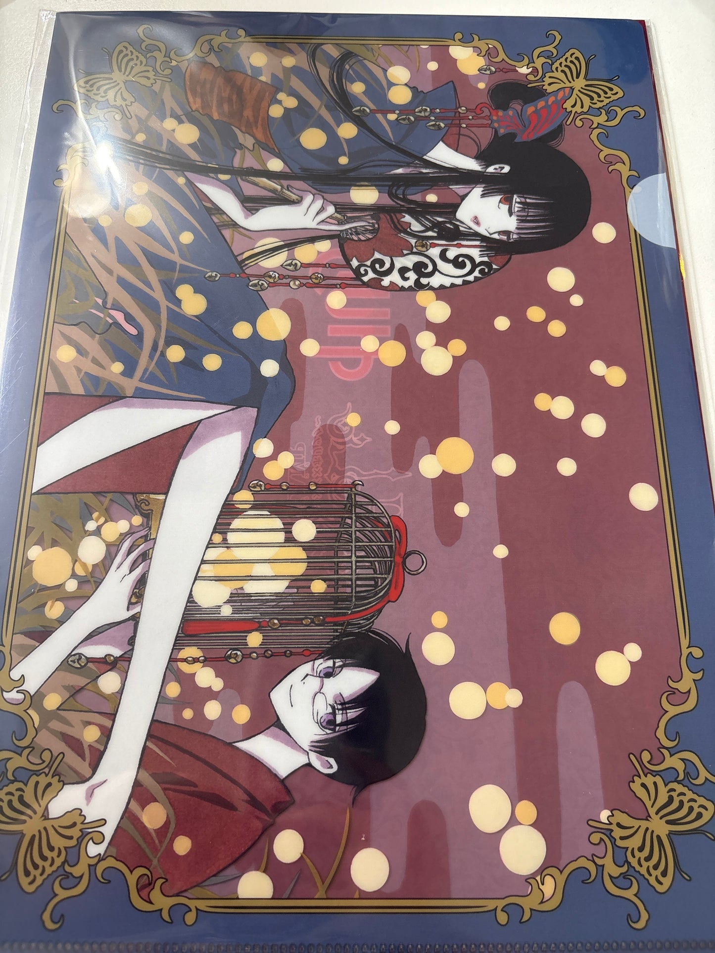 xxxHOLiC×HUB A4クリアファイル2枚セット (IKE)