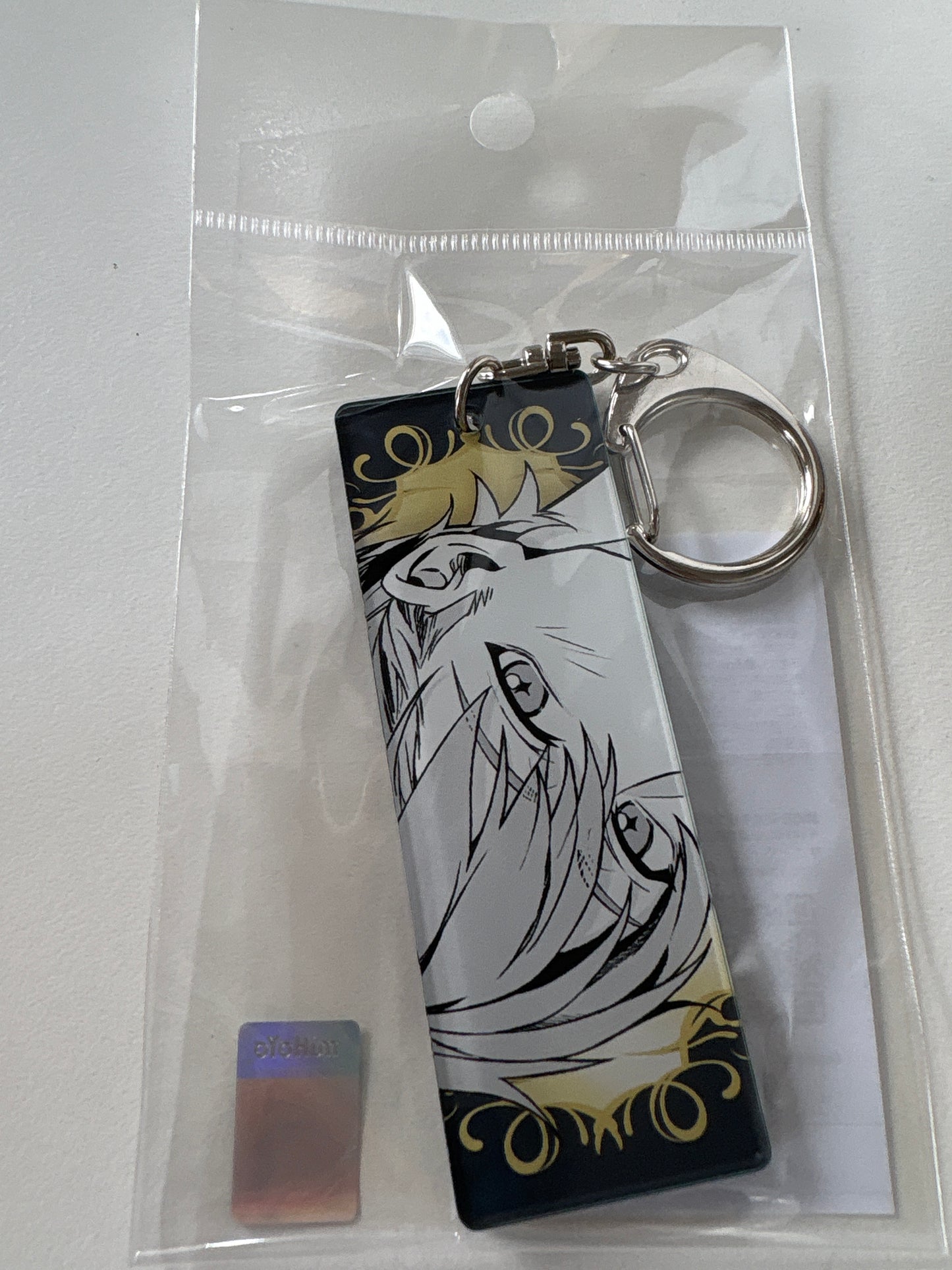未定事件簿 プレートキーホルダー　水無瀬夏彦　5周年イベント ver. (IKE)