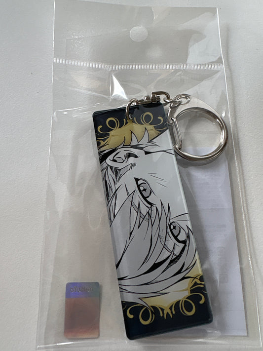 未定事件簿 プレートキーホルダー　水無瀬夏彦　5周年イベント ver. (IKE)