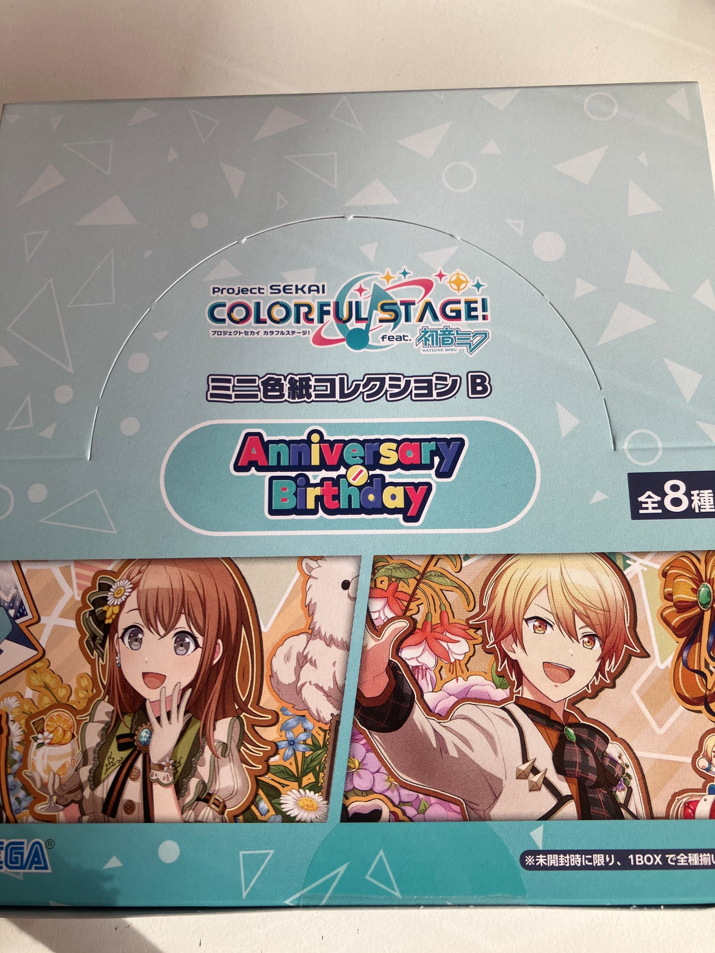 プロジェクトセカイ カラフルステージ！ feat. 初音ミク Anniversary/Birthdayイラスト2022-2023 ミニ色紙コレクション B MORE MORE JUMP！＆ワンダーランズ×ショウタイム (池袋)