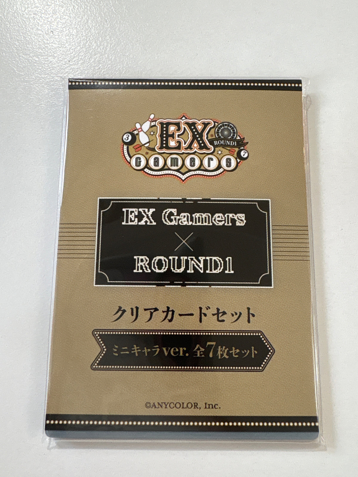 【ROUND1限定】EXゲーマーズ × ROUND1 にじさんじ クリアカードセット (ミニキャラver.) (IKE)