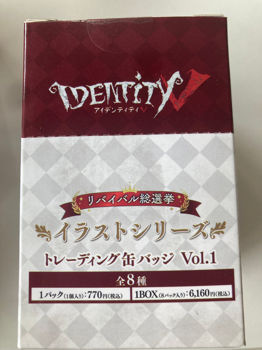 Identity V リバイバル総選挙 イラストシリーズ トレーディング缶バッジ Vol.1(池袋)