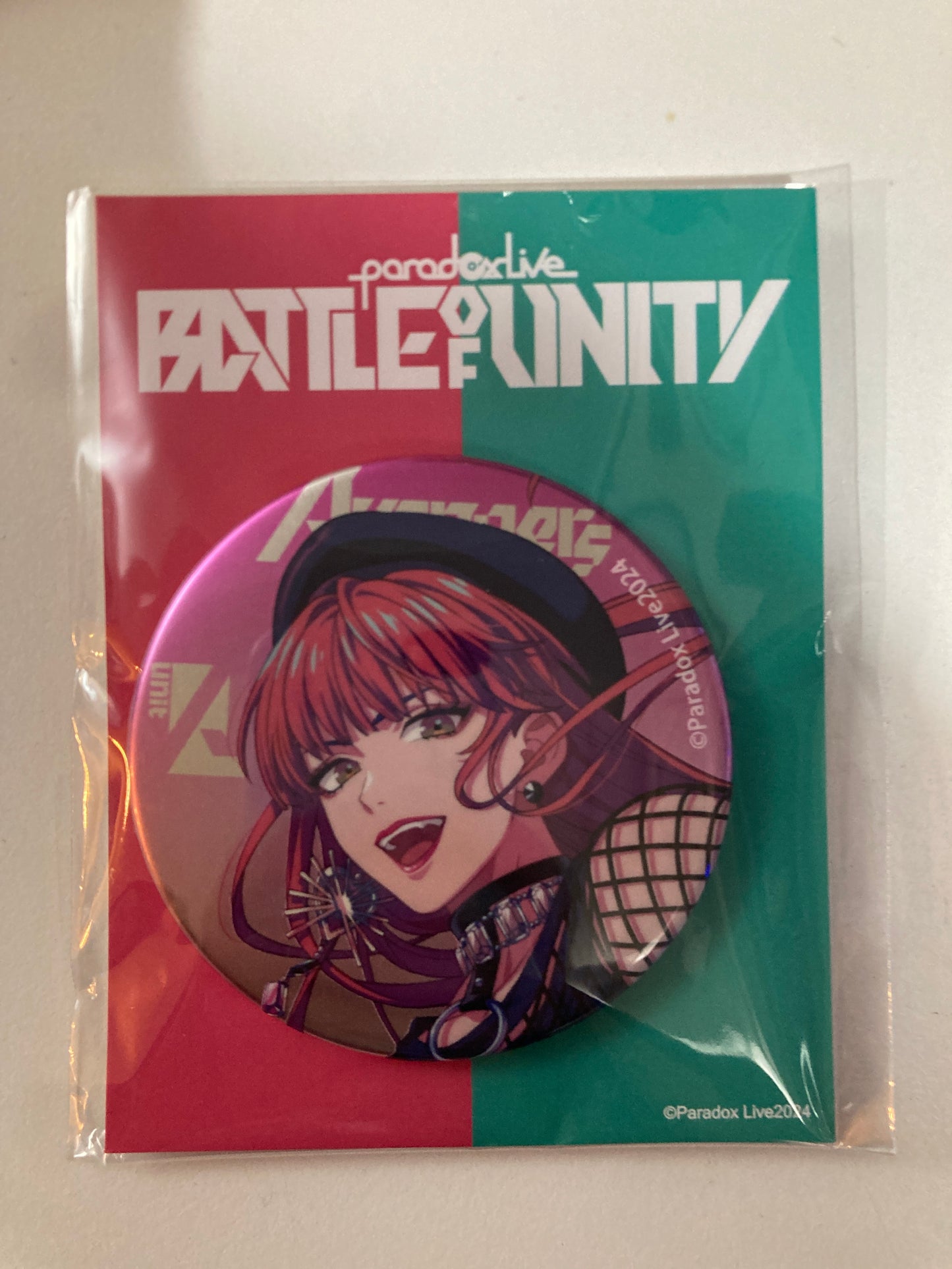 Paradox Live BIG缶バッジ Battle of Unity アン・フォークナー(池袋)