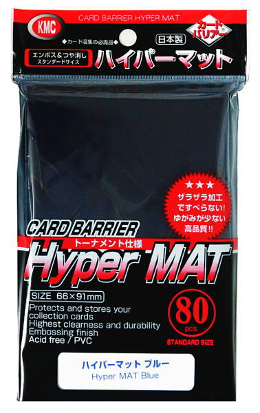 KMC - Card Barrier Hyper Matte Blue