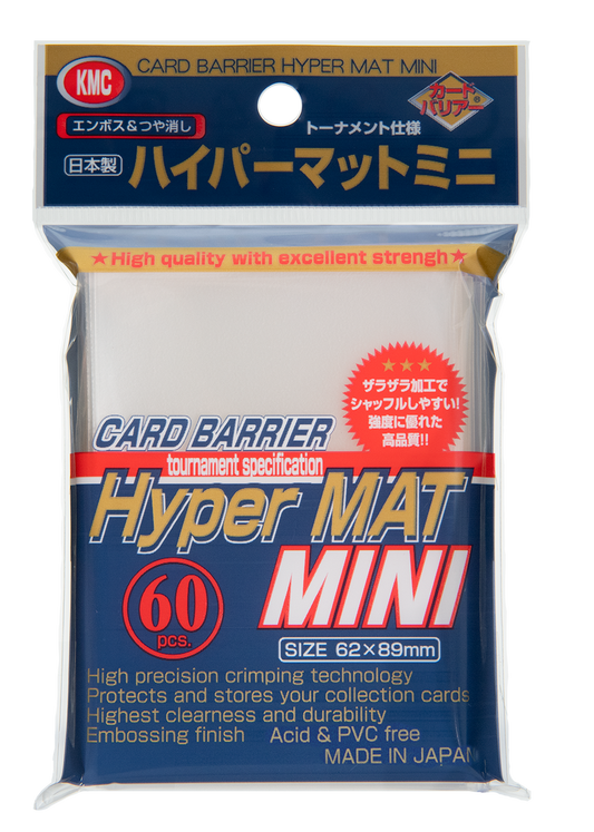 (KMC) sleeve Hyper Mat Mini Clear