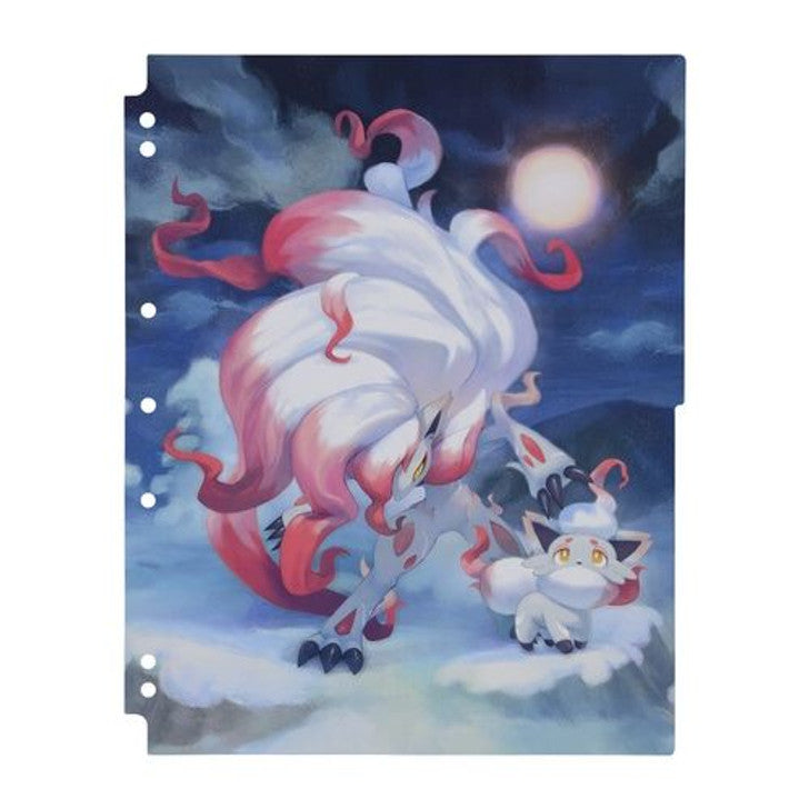 Pokemon Center Original TCG Collection Binder Refills Hisui Zorua &amp; Zoroark