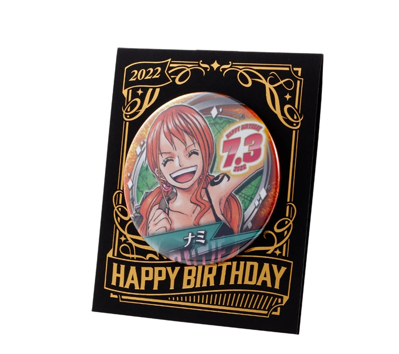 『ONE PIECE』バースデイ缶バッジ ナミ