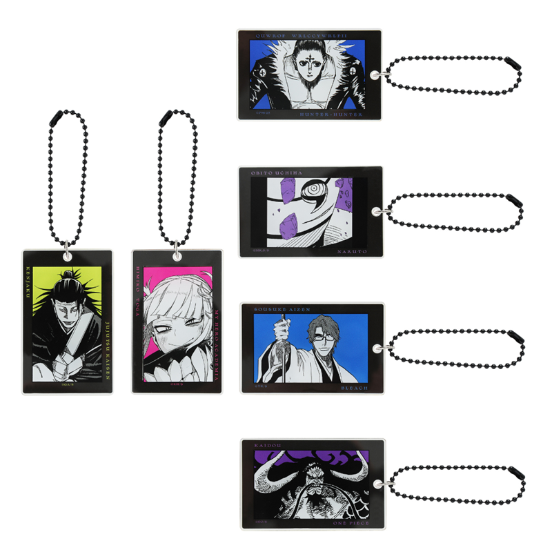 「週刊少年ジャンプ」スライドアクリルキーホルダーコレクション－The villains－