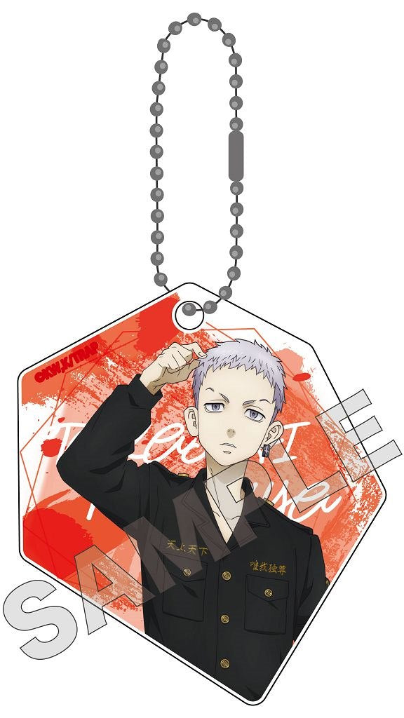TOKYO リベンジャーズ綶ケース入りキーホルダー三ツ黒 Taka pendant